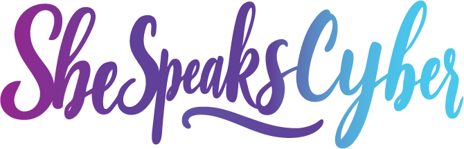 SheSpeaksCyber logo