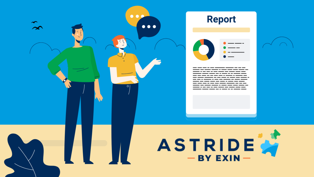 astride standing with person report image