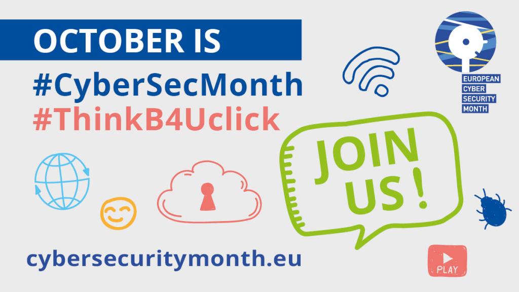 European Cyber Security Month 2021 - European Commission, @DigitalSkillsEU