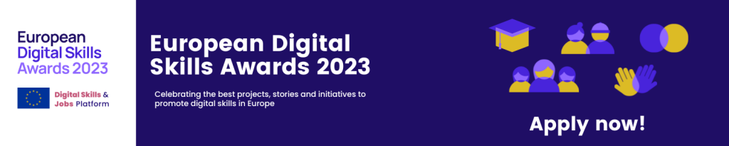European Digital Skills Awards 2023 visuals for FAQs