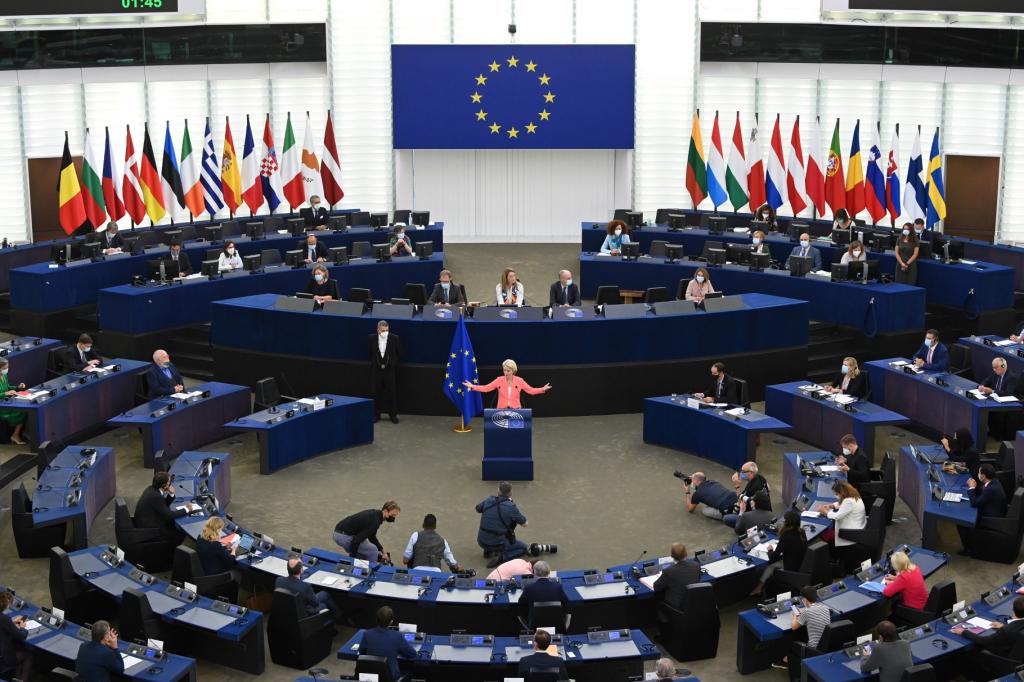 State of the EU: Ursula Von der Leyen 2021 address. Source: EC - Audiovisual service
