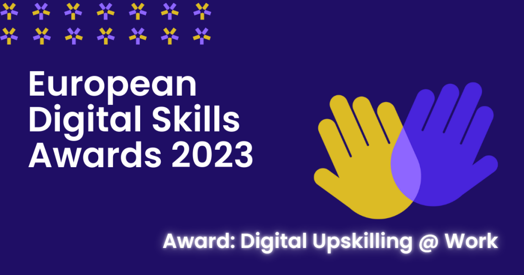 European Digital Skills Awards 2023: Digital Upskilling @ work