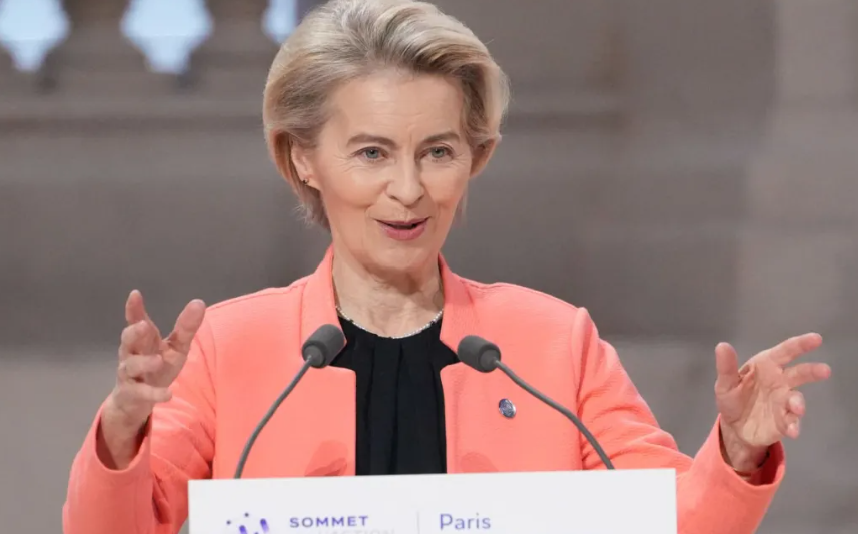 Ursula von der Leyen, Paris AI Summit 2025
