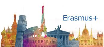 logo of erasmus + 
