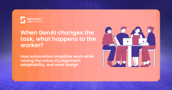 When GenAI changes the task, what happens to the worker?  (deep-dive)