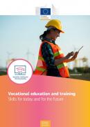 ©European Commission Vocational education and training: Skills for today and for the future brochure cover