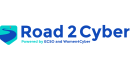 Road 2 Cyber Powered by ESCO and Women4Cyber This is the logo of the organisation illustrating a road ahead.