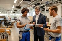 People working in a SME