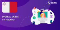 Visual for A snapshot of Digital Skills in Malta