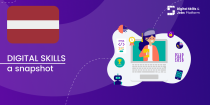 Visual for A snapshot of Digital Skills in Latvia