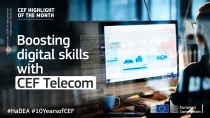 Boosting digital skills with CEF Telecom