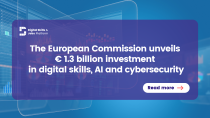 EU Commission unveils EUR 1.3 billion investment in digital skills, AI and cybersecurity