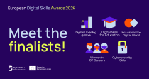 Let’s meet all the finalists of the European Digital Skills Awards 2026!