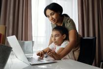 Digital pupil: throughout the summer, fieldworkers will help register pupils in marginalised Roma communities
