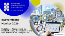 eGovernment MONITOR 2026: Digital administration in Germany, Austria and Switzerland in comparison
