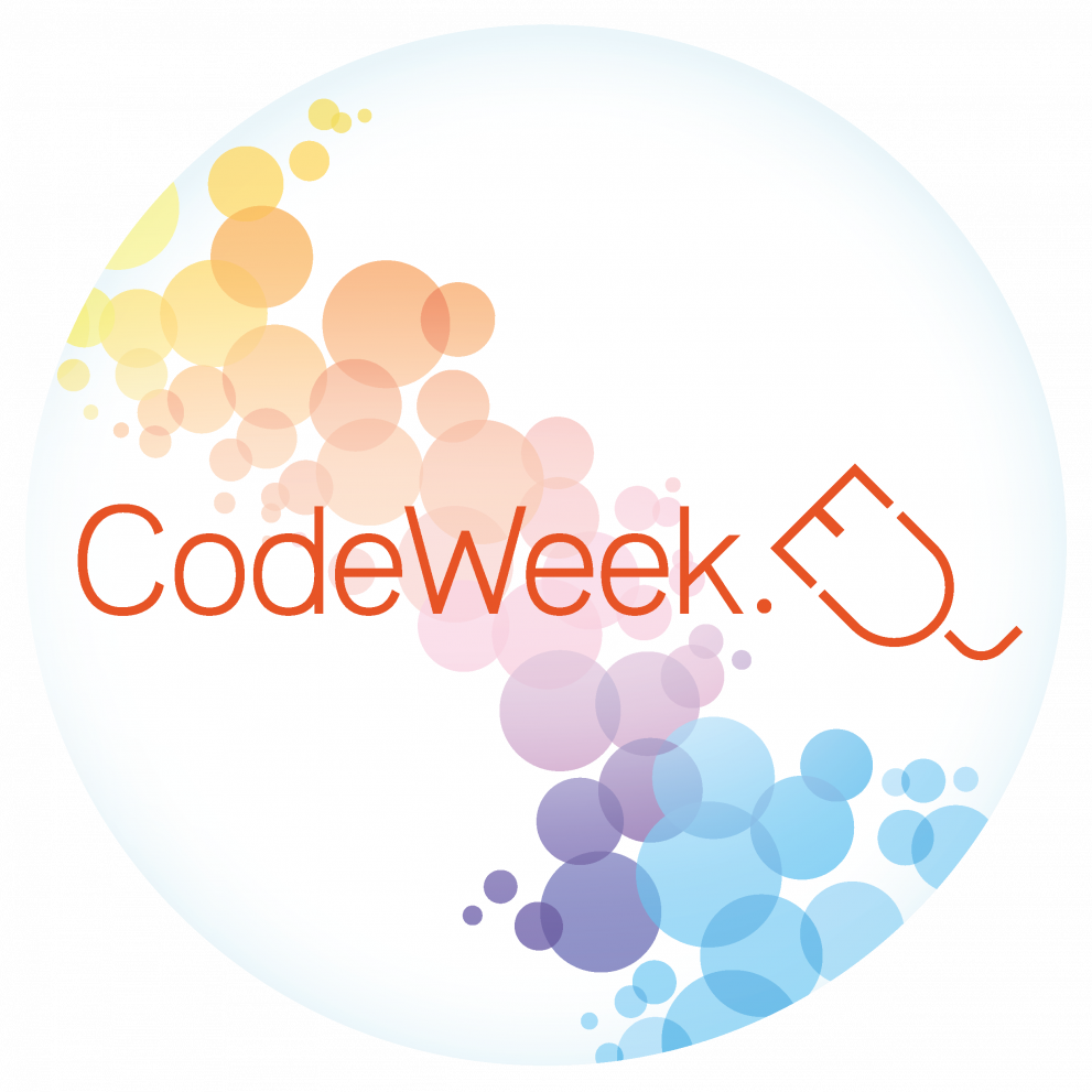 Code Week Bubbles Logo