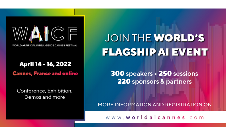 © The World Artificial Intelligence Cannes Festival The World Artificial Intelligence Cannes Festival