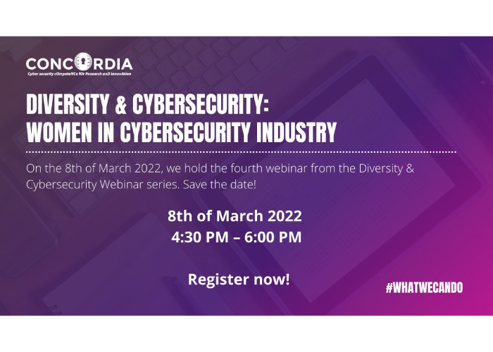 © CONCORDIA, 2022 image of ©CONCORDIA, 2022 women in cybersecurity event details