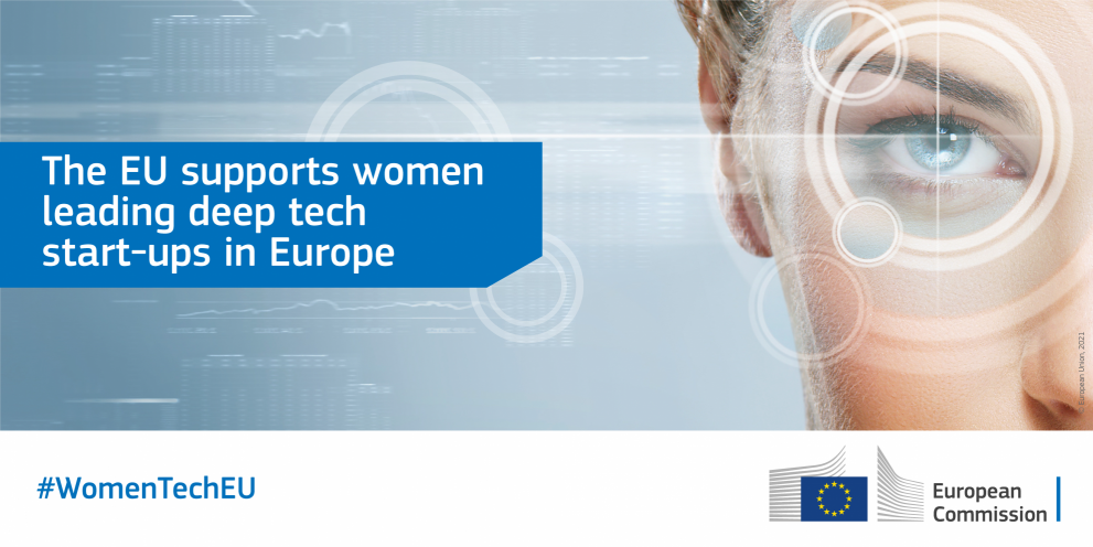 © European Commission Women TechEU banner