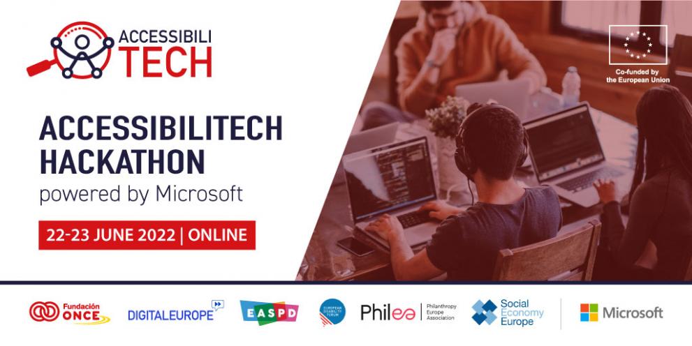 promotional image for hackathon