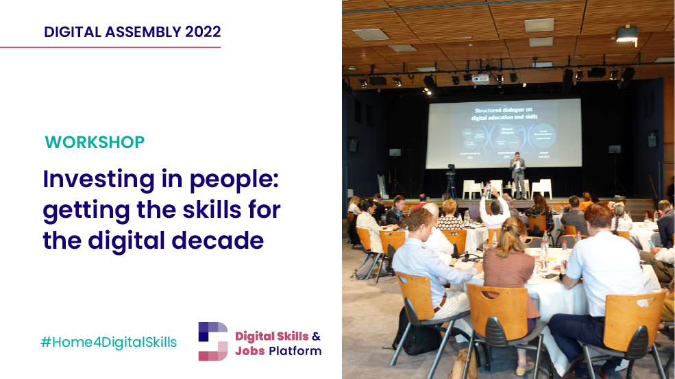 © The Digital Skills and Jobs Platform, 2022 image and text from the Digital Skills Workshop