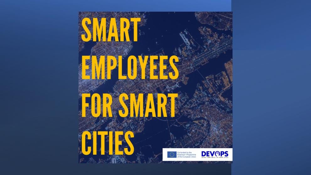 SmartDevOps project Smart employees for smart cities official project poster
