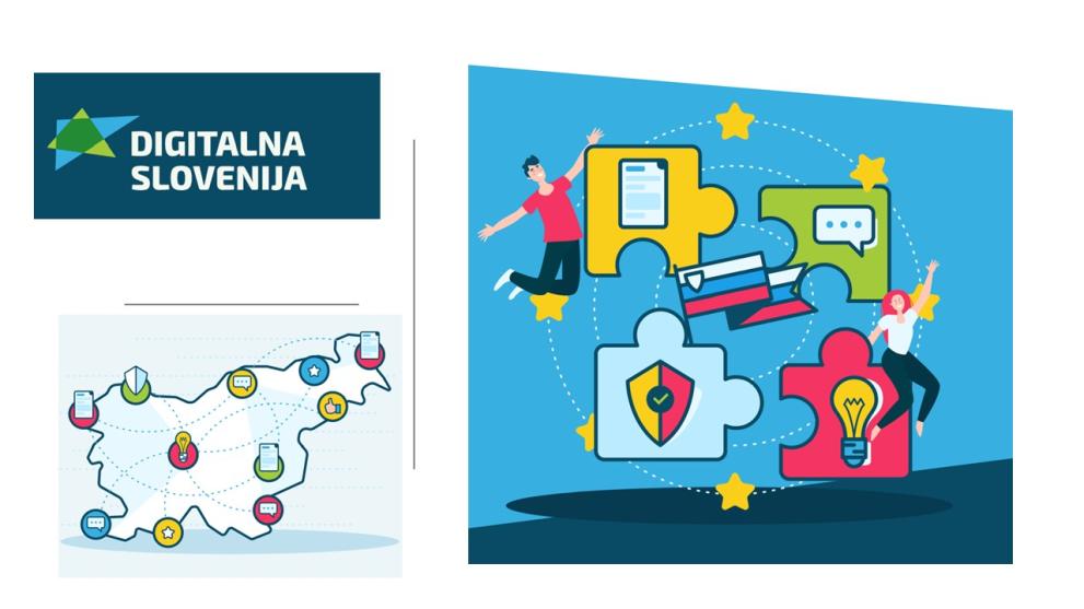 Digital Slovenia Coalition: a poster highlighting the Coalition's activities Digital Slovenia Coalition: a poster highlighting the Coalition's activities