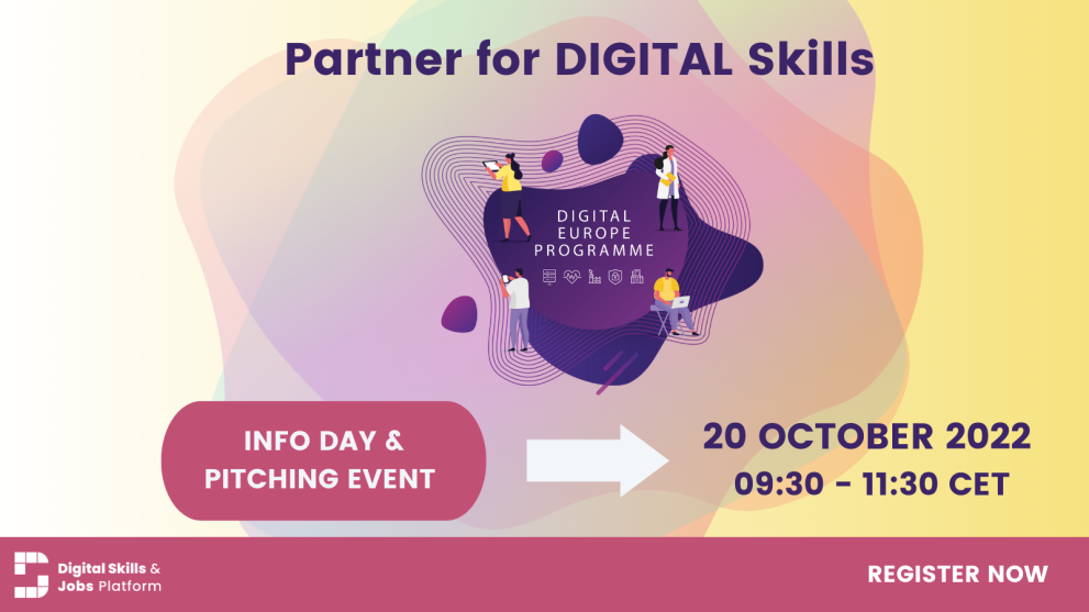 Infoday and pitching event visual Infoday and pitching event visual following the Platform branding guidelines