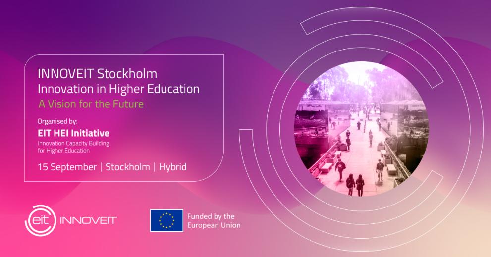 © eit INNOVEIT The image shows the event poster with the key infos