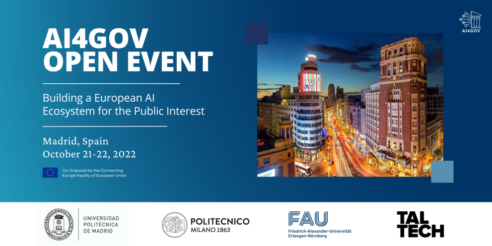 © AI4Gov Poster with title