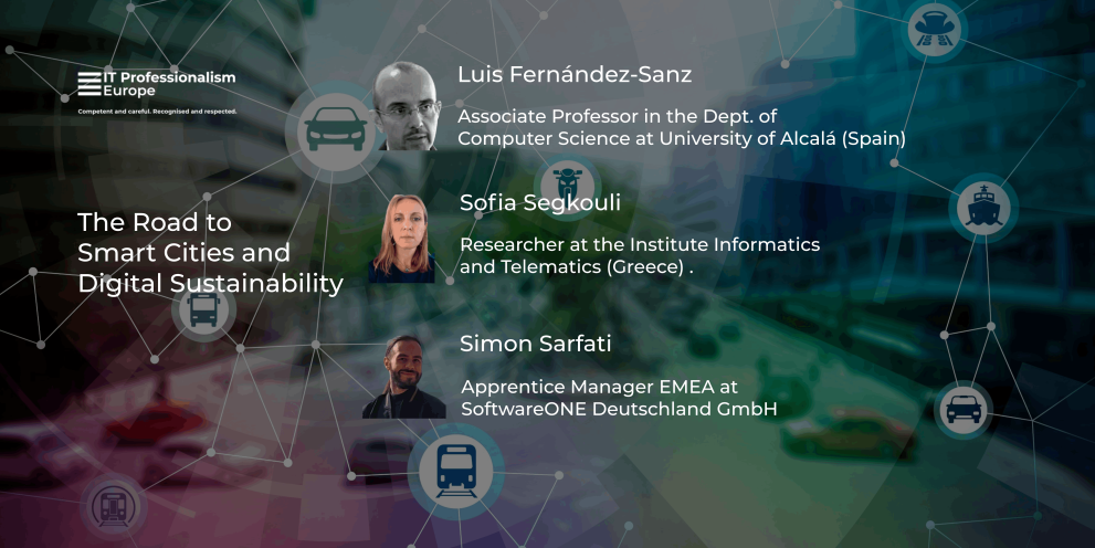 Event poster with title