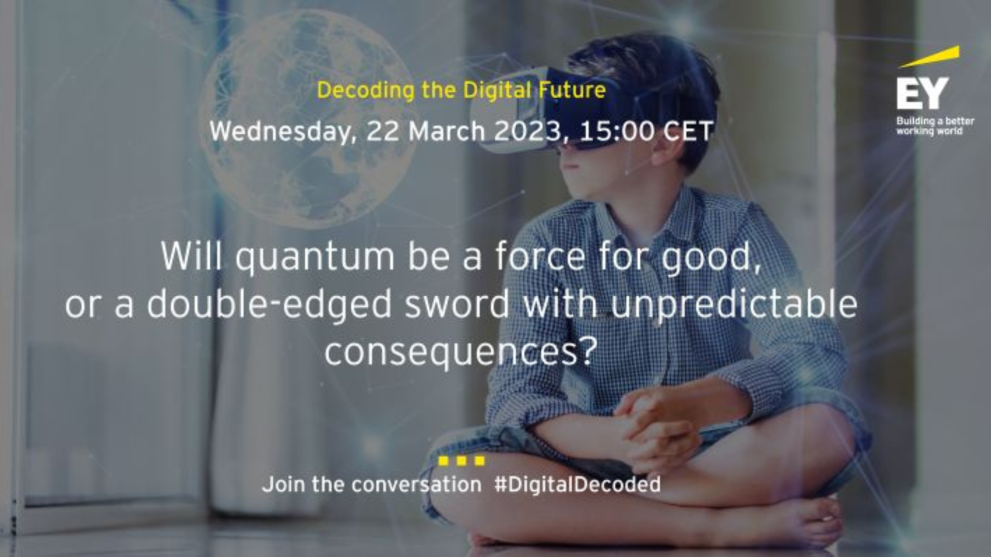 @ EY EY Belgium event on Quantum Computing