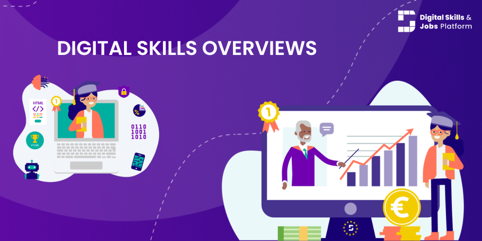 Digital Skills Overviews Visual for the Digital Skills Overview launching