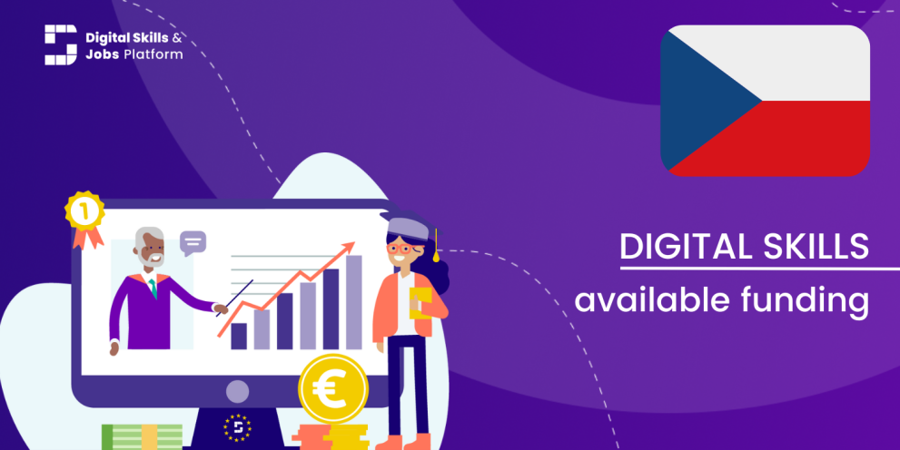 Available funding in the Czech Republic Visual for the Digital Skills Overview - Available funding in the Czech Republic
