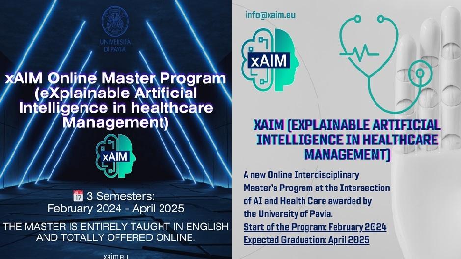 xAIM Online Master Program (eXplainable Artificial Intelligence in healthcare Management)