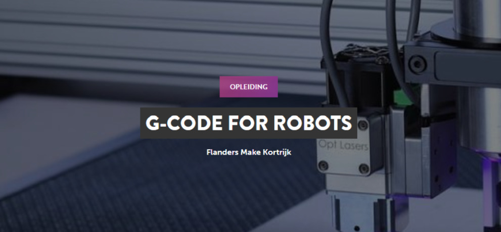 Robotics for All – G-code for Robots