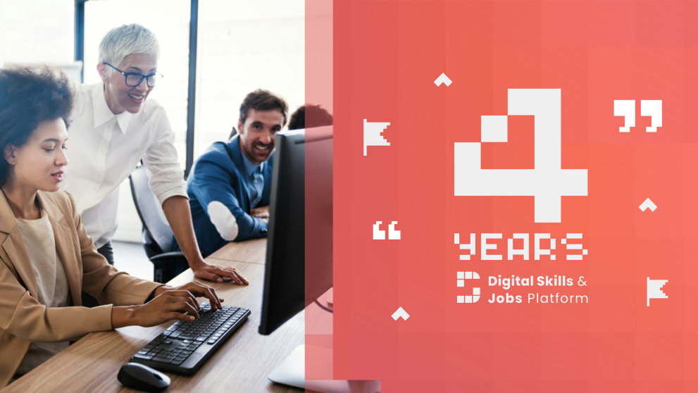 © European Commission Digital Skills & Jobs Paltform 4 years anniversary