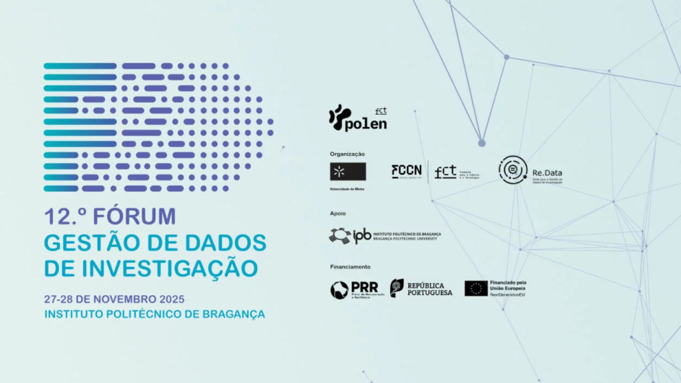 12.º Fórum de Gestão de Dados de Investigação FCT