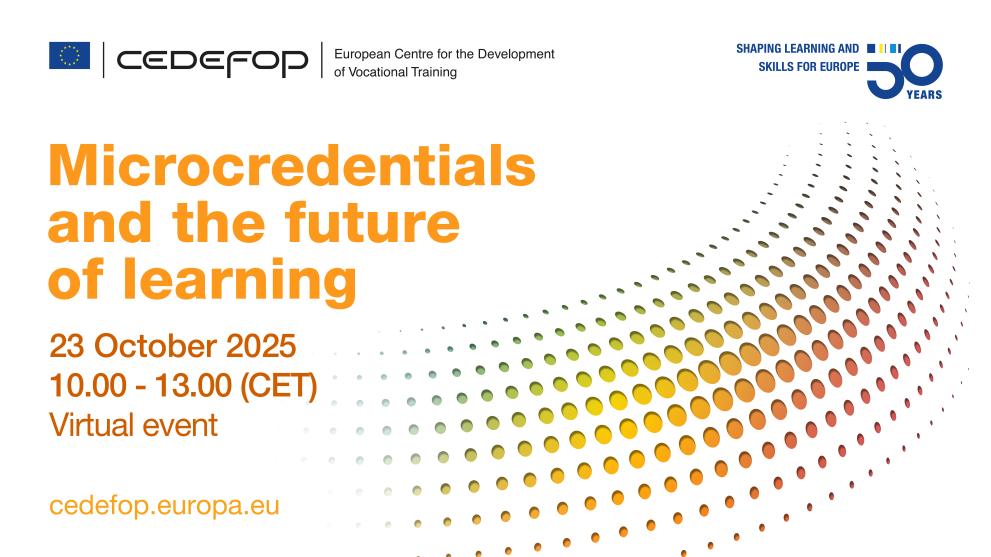 Cedefop workshop on Microcredentials and the future of learning