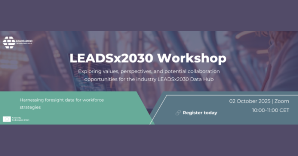 It is the visual for the workshop. The picture includes the date and the time of the event.