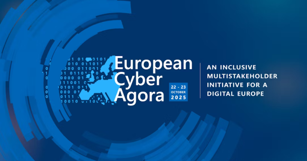 European Cyber Agora An Inclusive Multistakeholder Initiative for a Digital Europe This is the logo of the European Cyber Agora 2025 event.