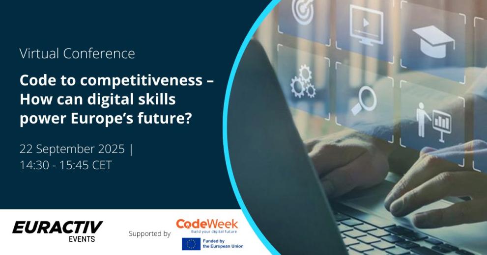 Code to competitiveness – How can digital skills power Europe’s future? Code to competitiveness – How can digital skills power Europe’s future?