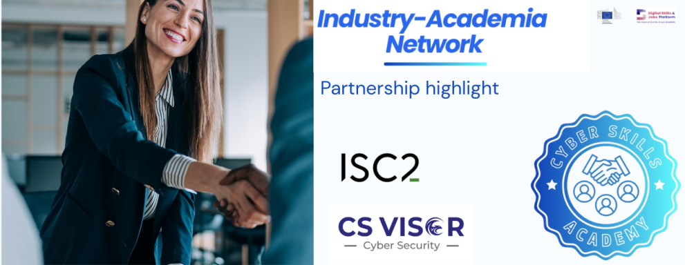 Industry-Academia Network: Partnership highlight between ISC2 and CS VISOR