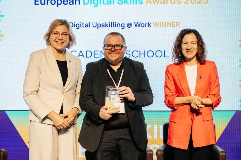 Meet the winners of the European Digital Skills Awards 2025!