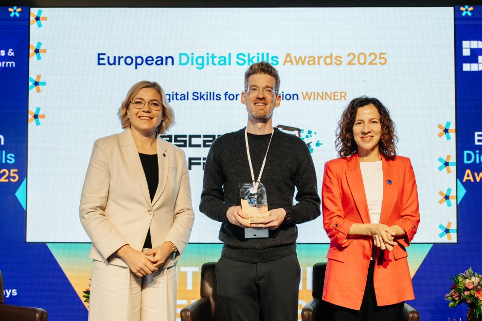 Meet the winners of the European Digital Skills Awards 2025!