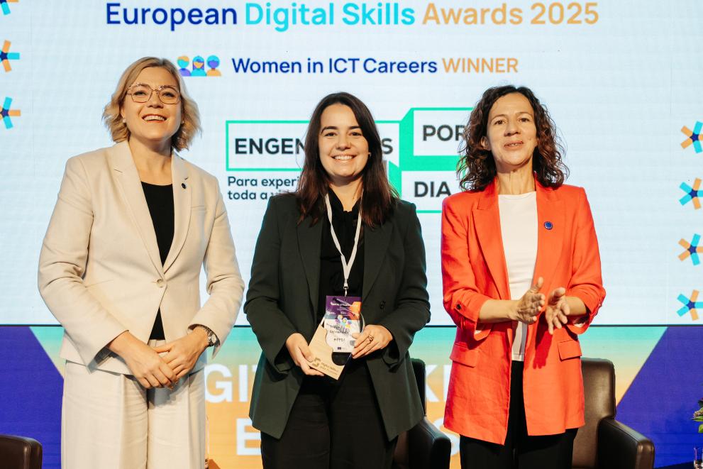 Meet the winners of the European Digital Skills Awards 2025!
