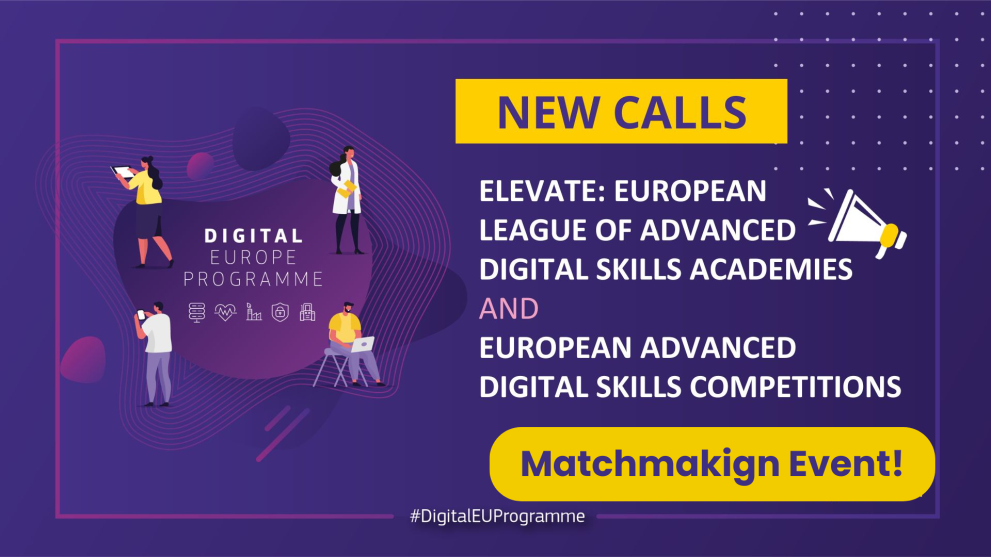 Digital Europe Programme: Info Day for the 9th round of the Advanced Digital Skills Call for Proposals 