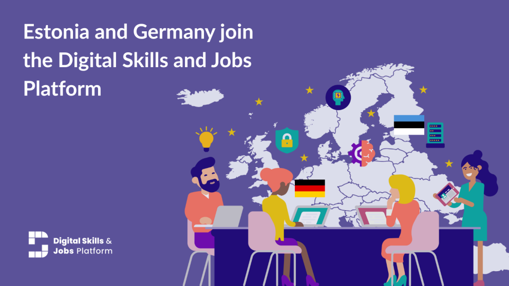 Estonia and Germany join the Digital Skills and Jobs Platform 
