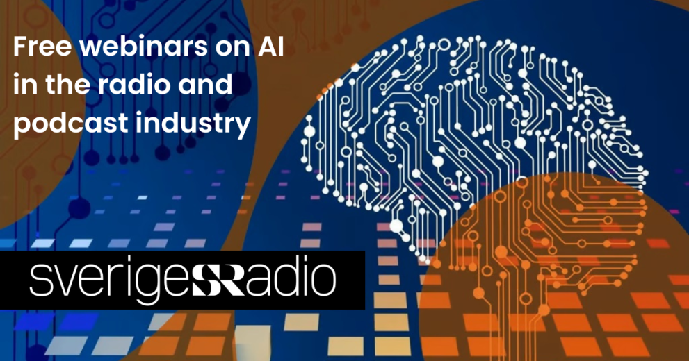 Free webinars on AI in the radio and podcast industry
