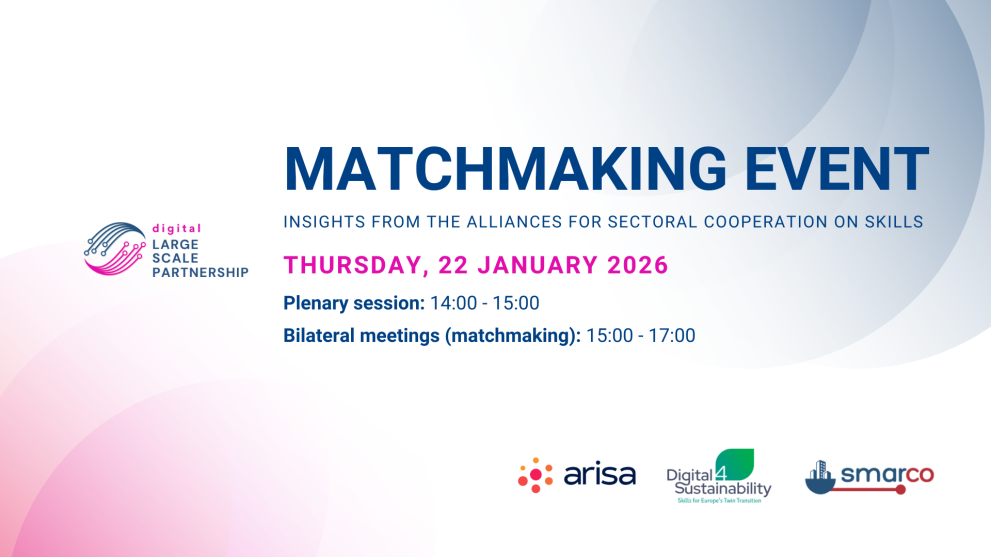Digital LSP Matchmaking Event: Insights from the Alliances for sectoral cooperation on skills